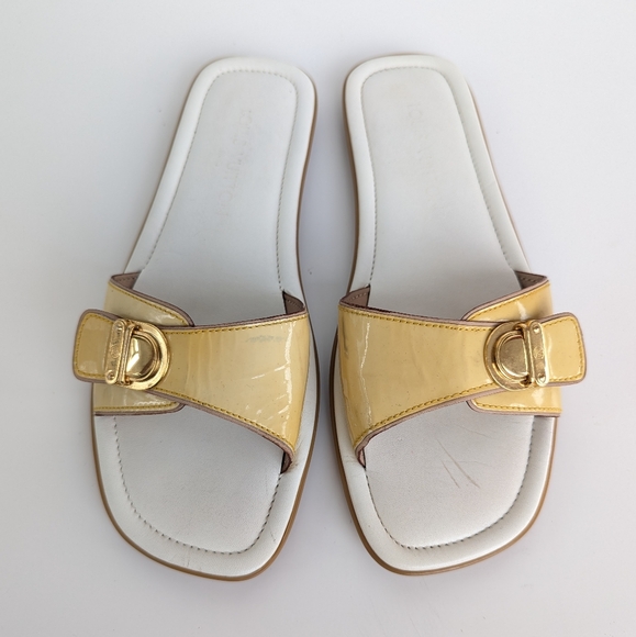 LOUIS VUITTON LEATHER WOMEN'S SANDALS - Picture 2 of 16